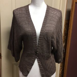 Taupe colored sweater